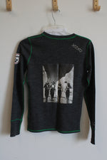 Meister Gray Wool Shirt | S