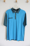 Nike Golf Tour Performance Blue Polo Shirt | L