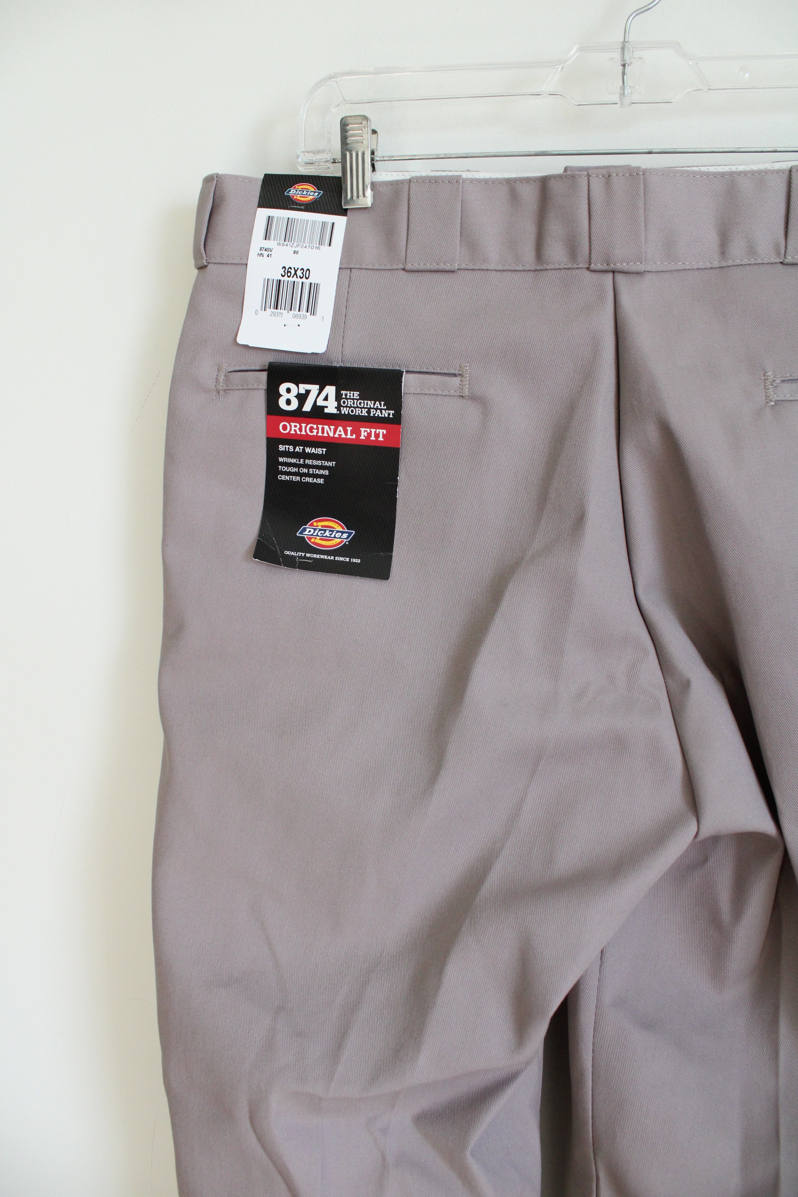 NEW Dickies 874 Original Fit Taupe Pants | 36X30