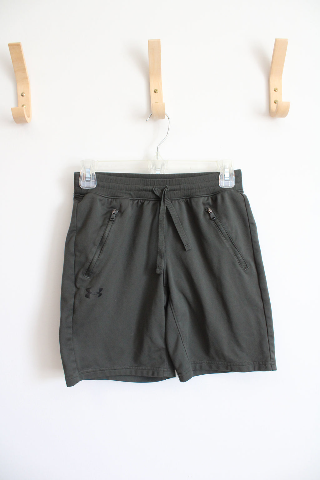 Under Armour Olive Green Shorts | Youth L
