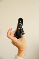 Coach Bleeker Black Buckle Large Wallet Purse Wristlet