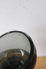 Black & White Swirl Pedestal Dish