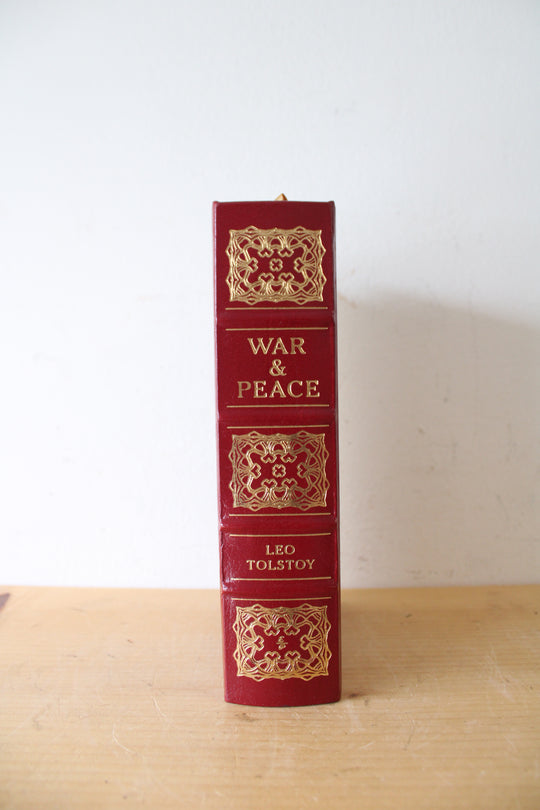 War & Peace By Leo Tolstoy Easton Press
