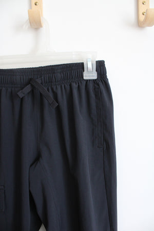 Under Armour Black Cargo Athletic Jogger Pants | Youth S