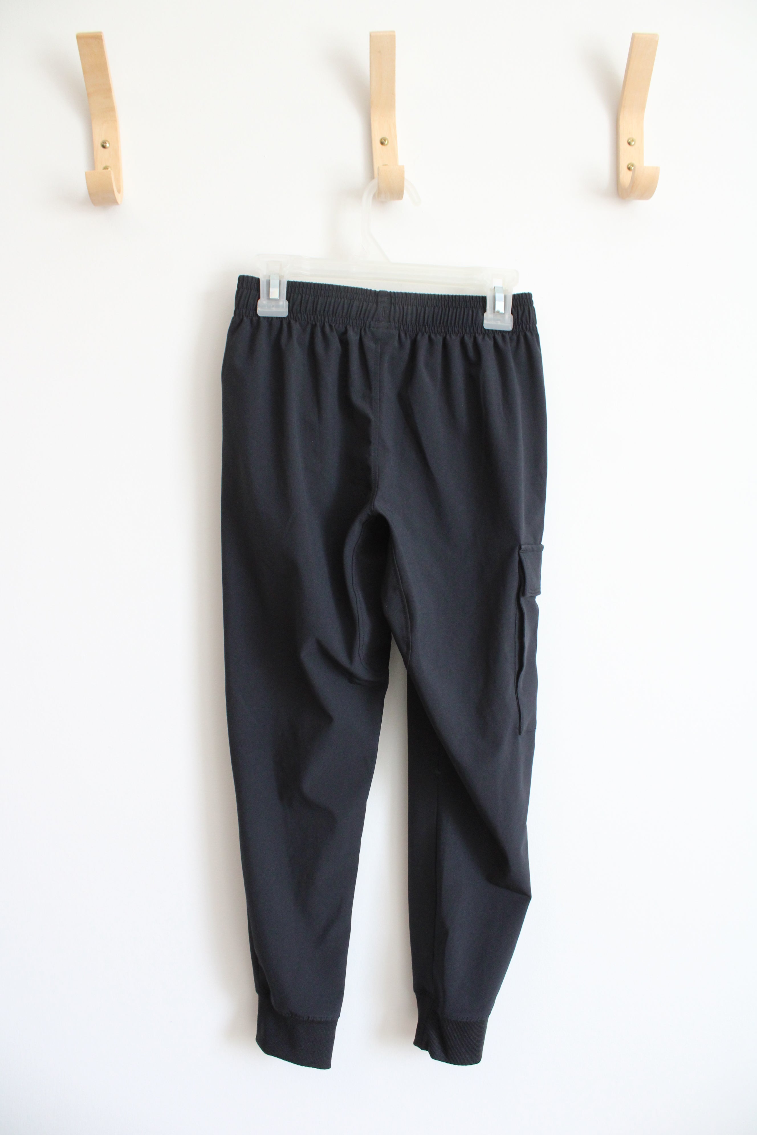 Under Armour Black Cargo Athletic Jogger Pants | Youth S