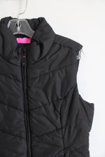 Aeropostale Black Puffer Vest | M