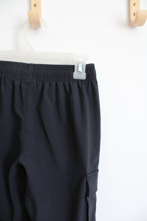Under Armour Black Cargo Athletic Jogger Pants | Youth S