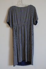 Gap Blue and White Polka Dot Dress | L