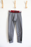 Under Armour Gray Thermal Fitted Pants | Youth S
