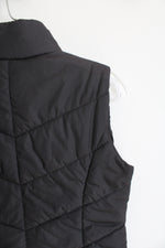 Aeropostale Black Puffer Vest | M
