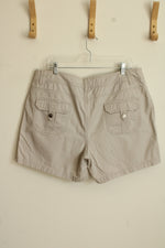 Dress Barn Tan Cotton Shorts | 14