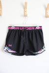 Under Armour Black & Pink Athletic Shorts | Youth L