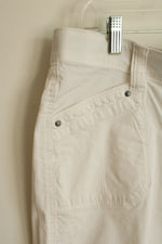 Lee Comfort Waistband White Bermuda Shorts | 12P