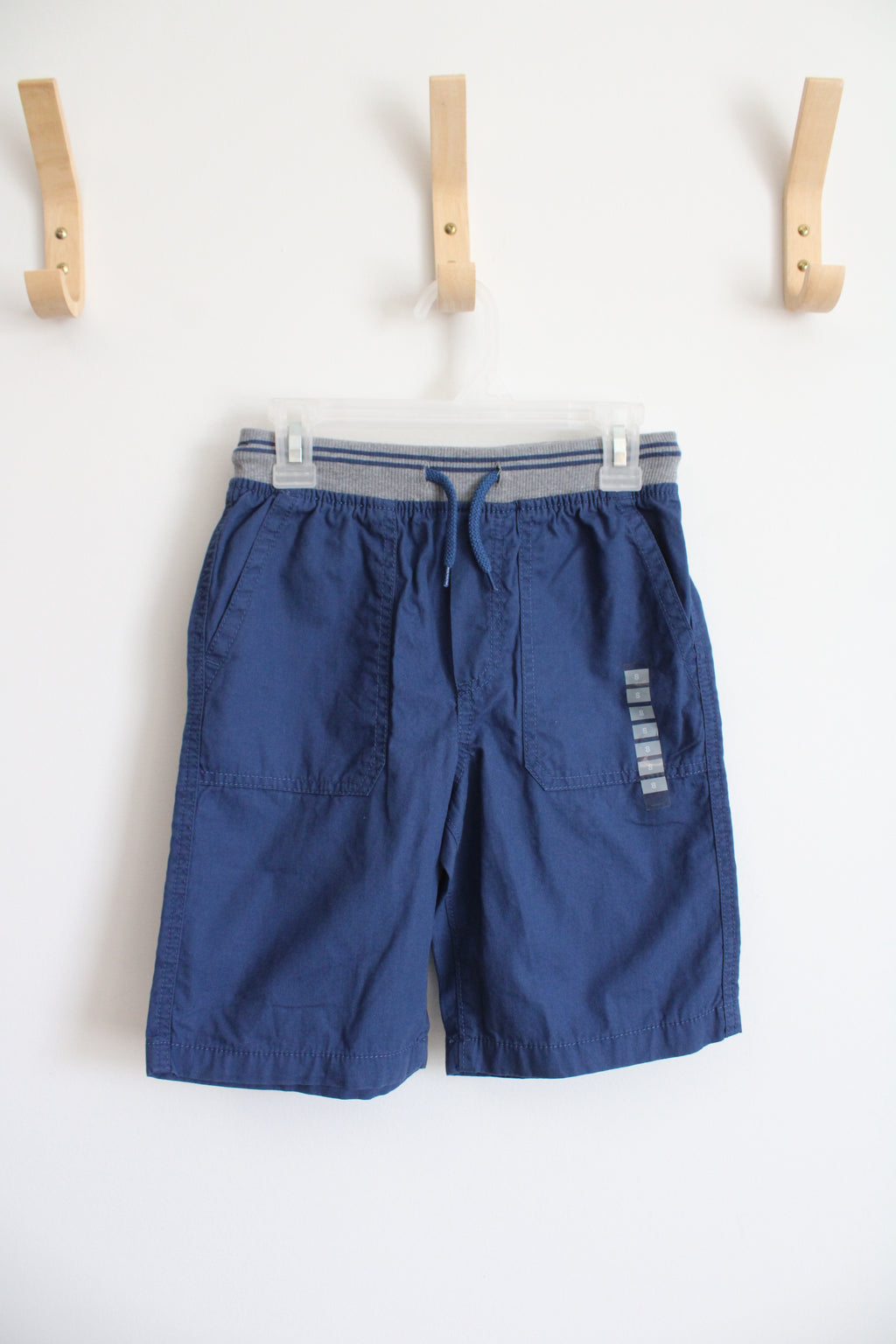 OshKosh Blue Elastic Waistband Shorts | Youth 8
