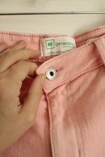 Regeneration by Celebrity Pink Light Pink Cuffed Shorts | 7