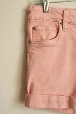 Regeneration by Celebrity Pink Light Pink Cuffed Shorts | 7