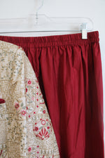 Cream Gold Metallic Floral Kurta & Pants Set | L/XL