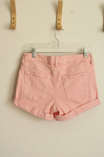 Regeneration by Celebrity Pink Light Pink Cuffed Shorts | 7