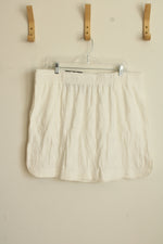 NEW Disney White Mickey Mouse Terry Skirt | L