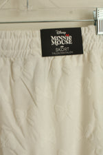 NEW Disney White Mickey Mouse Terry Skirt | L