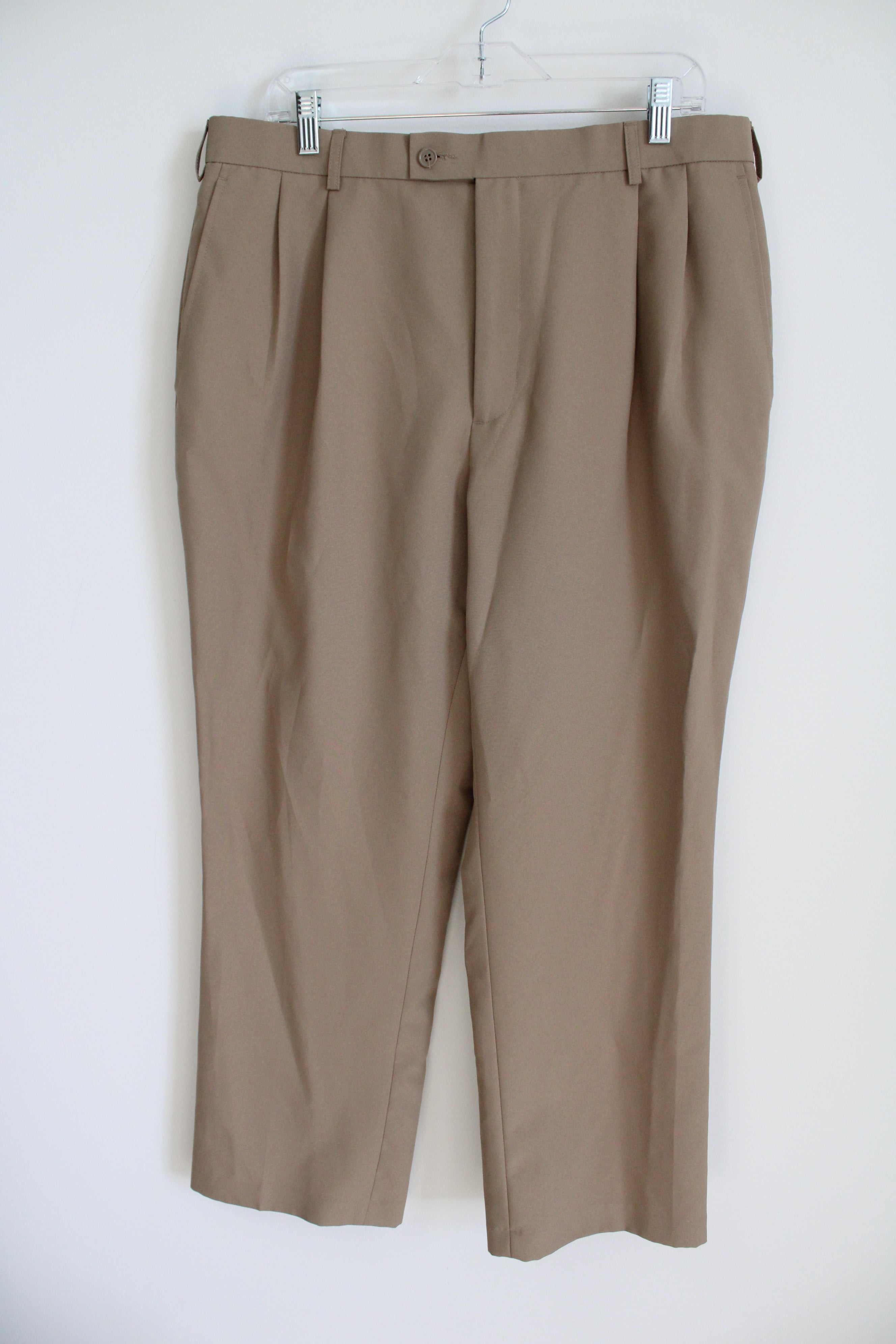 Haband Executive Division Tan Pants | 35X29