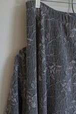 Draper's and Damon's Silver Floral Set | M