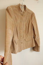 St. John's Bay Tan Corduroy Jacket | M Petite
