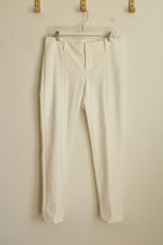 Lilly Pulitzer White Straight Leg Dress Pants | 12