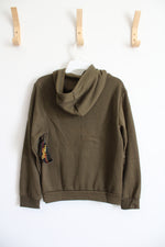 NEW Quad Seven Olive Green Hoodie | Youth 12/14