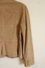 St. John's Bay Tan Corduroy Jacket | M Petite