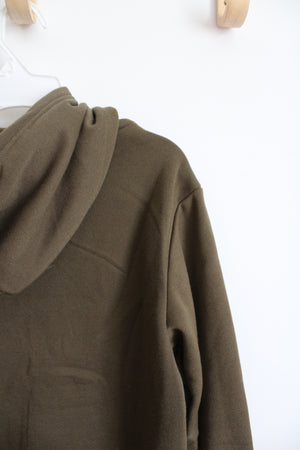 NEW Quad Seven Olive Green Hoodie | Youth 12/14
