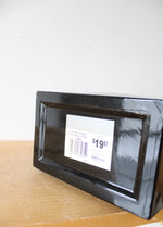 Home Trends Opaque Black Rectangle Vase | 15"