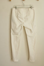 Lilly Pulitzer White Straight Leg Dress Pants | 12