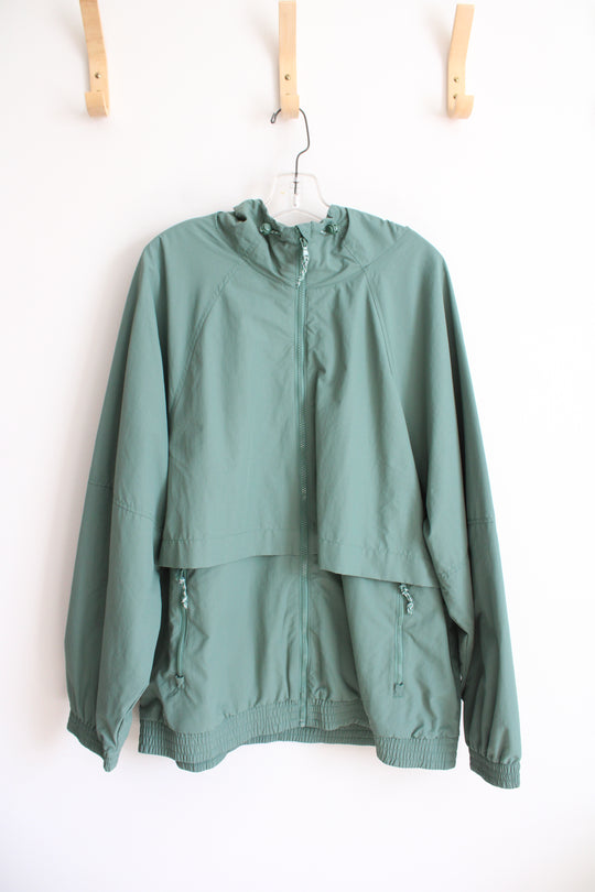 Old Navy Water Resistant Green Jacket | XL Tall