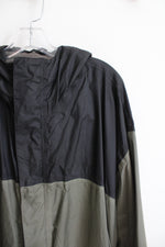 Cabela's Black & Olive Green Windbreaker Jacket | XL