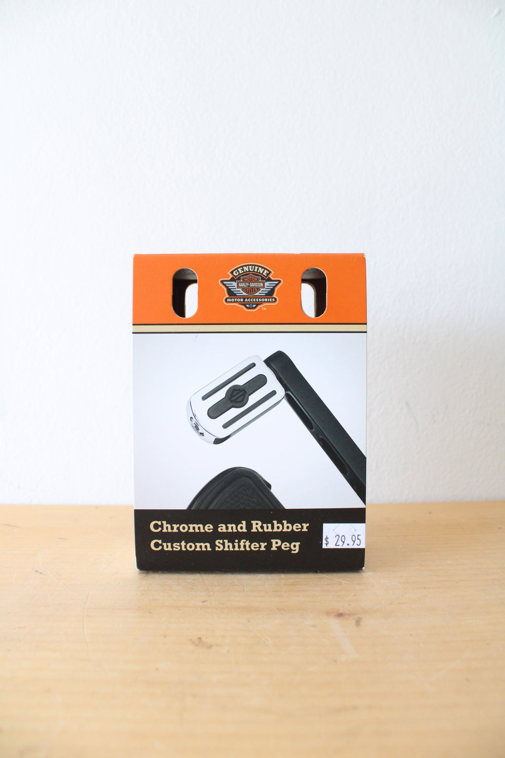 Harley Davidson Chrome & Rubber Custom Shifter Peg