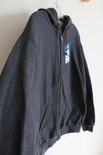 NEW Fruit Of The Loom Gray Full Zip Jacket | M