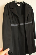 Breakin' Loose Black Dress & Jacket Set | 7/8