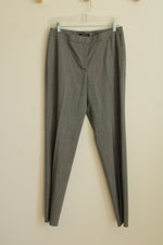 Lafayette 148 New York Gray Wool Blend Pants | 10