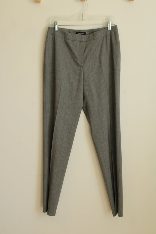Lafayette 148 New York Gray Wool Blend Pants | 10
