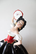 Vintage Ceramic Flamingo Dancer Figurine