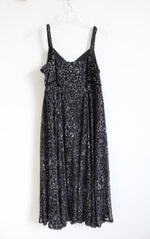 NEW Torrid Black/Gray Leopard Print Midi Dress | 1 (14/16)
