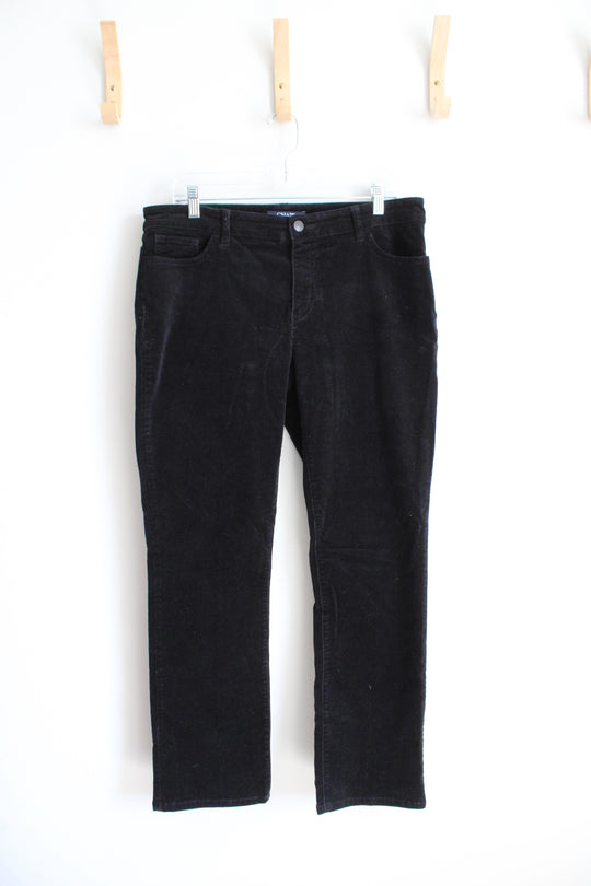 Chaps Black Corduroy Pants | 12P