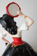 Vintage Ceramic Flamingo Dancer Figurine