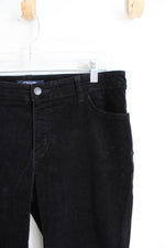 Chaps Black Corduroy Pants | 12P