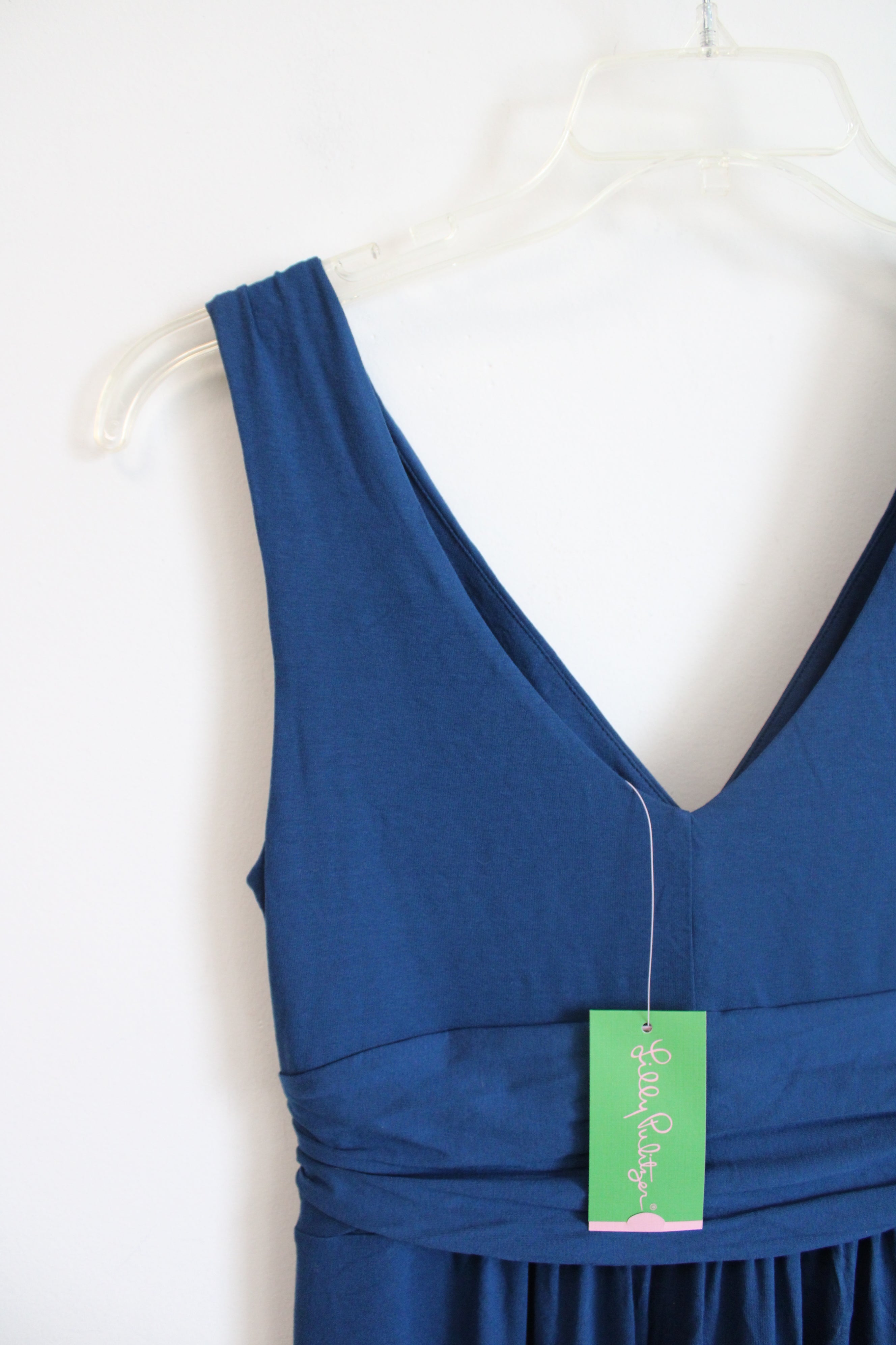 NEW Lilly Pulitzer Blue Sloane Maxi Dress | M