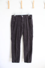 Buffalo David Bitton Supreme Mid Rise Skinny Stretch Gray Corduroy Pants | 12