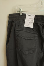 NEW Sonoma Gray Mid Rise Jogger Pants | 2XL