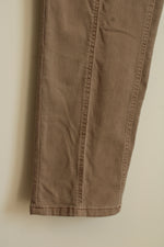 D & Co Tan Front Seam Stretch Pants | 14