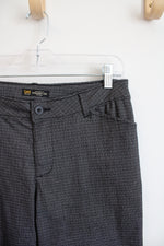 Lee Relaxed Fit Straight Mid Rise Black & White Checkered Pants | 8 Petite